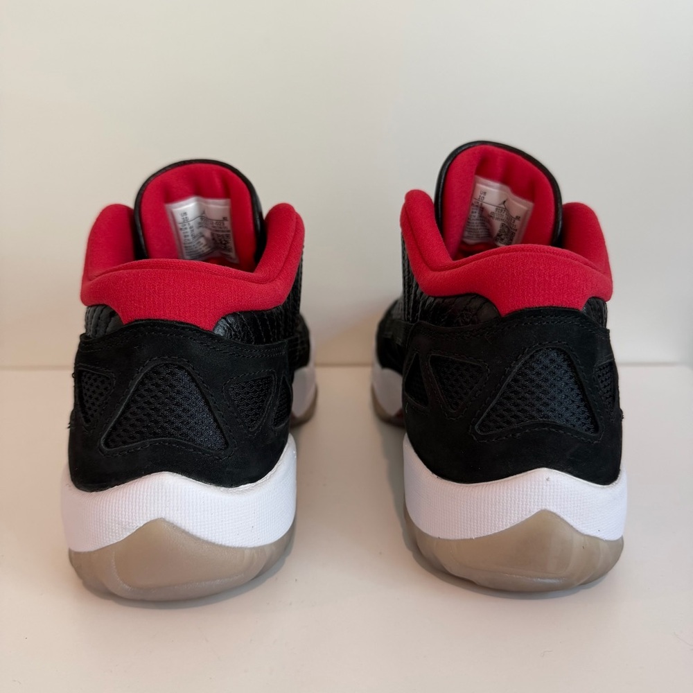 Jordan Men's 11 Retro Low IE “Bred” - Picture 5 of 8